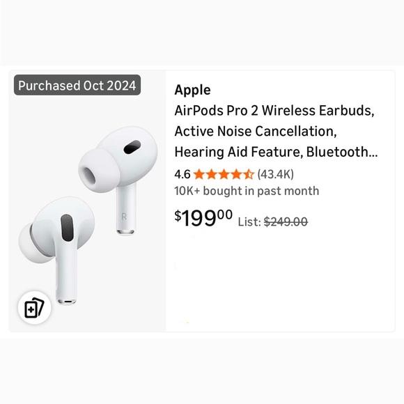 NEW! Apple AirPods Pro, Generation 2 Headphones/Earbuds | Unopened - Picture 2 of 13